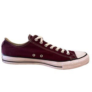 Converse Chuck Taylor All Star Ox -Burgundy Red - Canvas Low - 139794F-Men Sz 13